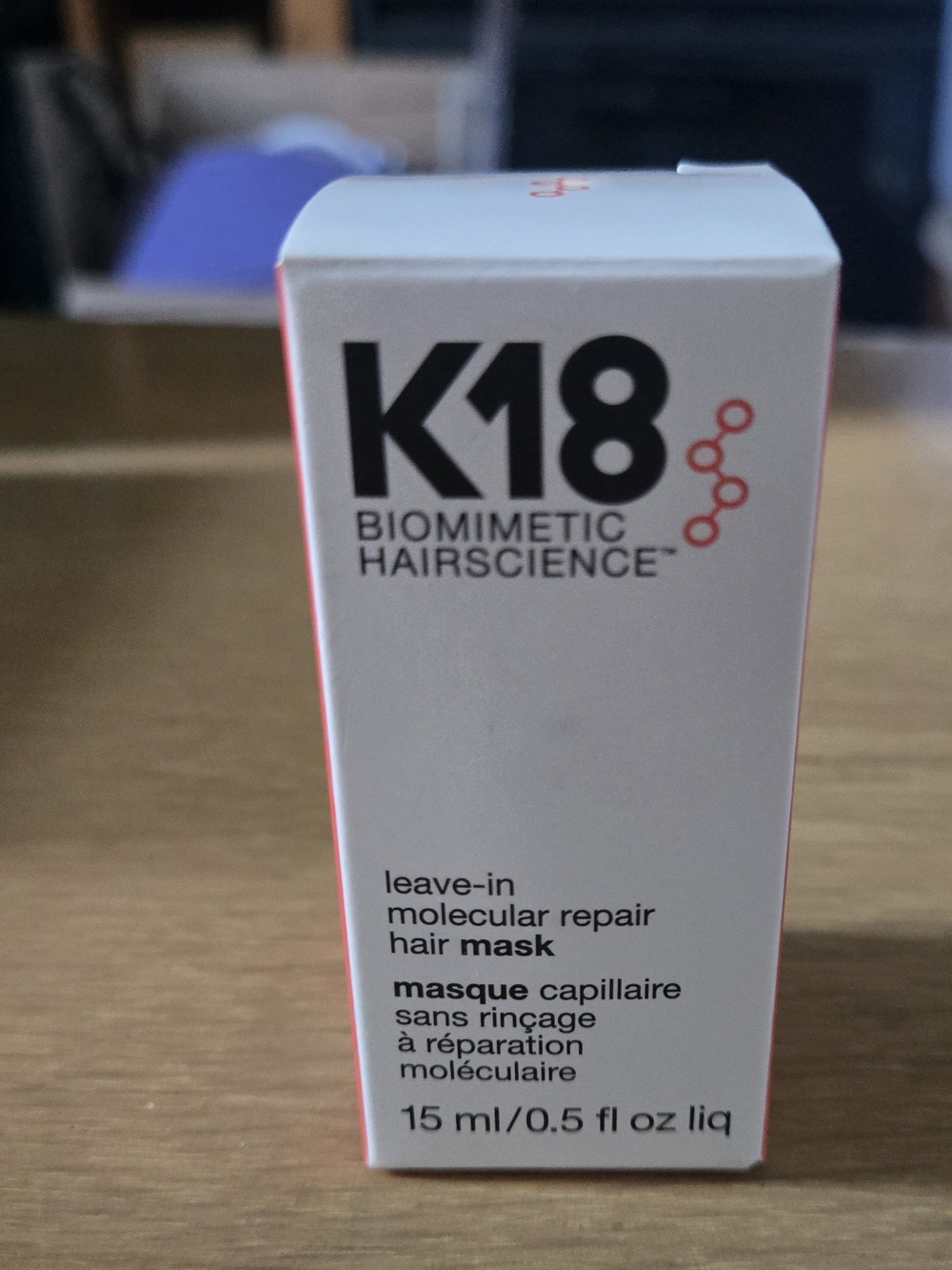 Brand New K18 Leave-In Molecular Repair Hair Mask 15ml Authentic
